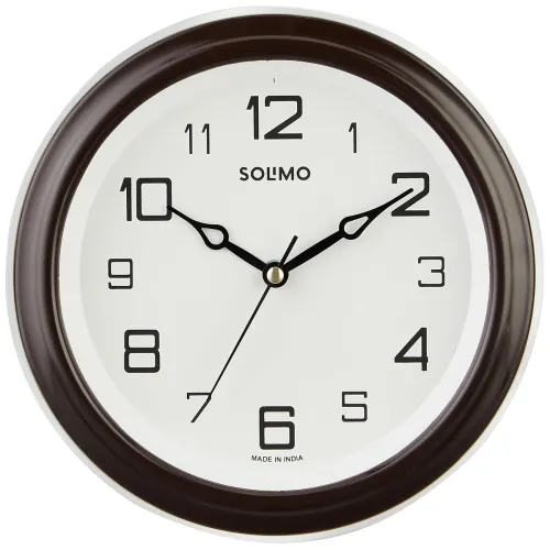 Image of Amazon Brand - Solimo Abstract Wall Clock