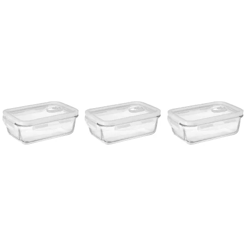 Image of Amazon Brand - Solimo Airtight Glass Container Set