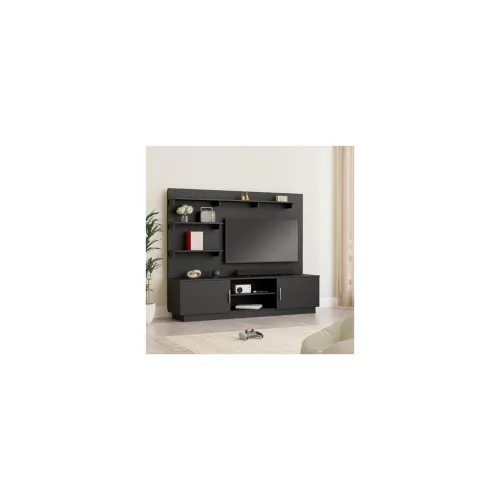 Image of Amazon Brand - Solimo Altamore Engineered Wood TV Unit and Display Cabinet