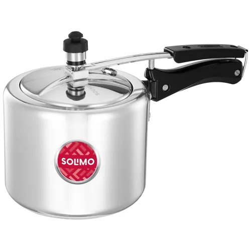 Image of Amazon Brand - Solimo -Aluminium Pressure Cooker - 3 Liter