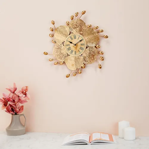 Image of Amazon Brand - Solimo Analog Decorative Wall Clock 