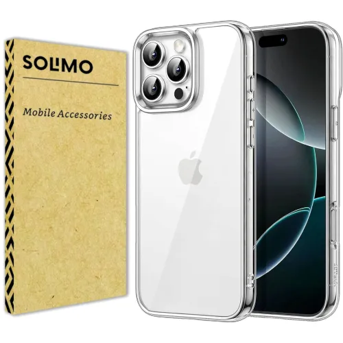 Image of Amazon Brand - Solimo Camera Protection Cover Case for iPhone 16 Pro Max