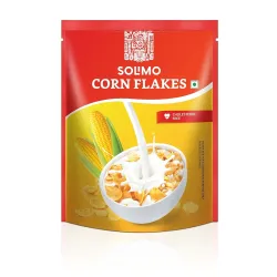 Amazon Brand – Solimo Corn Flakes 875 g | 91.46% Corn