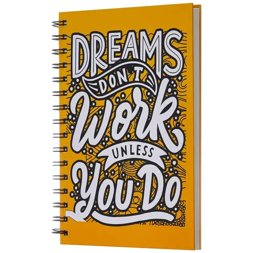 Image of Amazon Brand - Solimo Daily Planner and Organizer, To Do List, Undated Hard Bound Planne