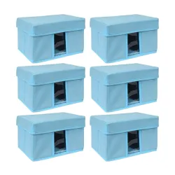 Amazon Brand - Solimo Fabric Rectangular Storage Box
