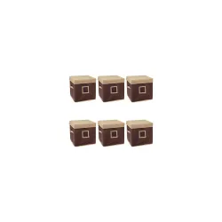 Amazon Brand - Solimo Fabric Storage Box