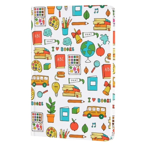 Image of Amazon Brand - Solimo Curious Canvas A5 Size Hardbound Notebook