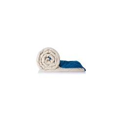 Amazon Brand - Solimo Microfibre Reversible Quilt Blanket