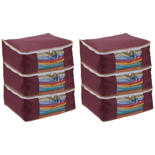 Image of Amazon Brand - Solimo Non-woven Saree Bag