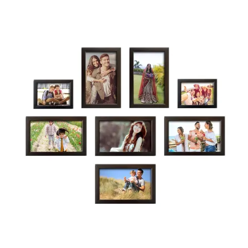 Image of Amazon Brand - Solimo Set of 8 Photo Frames