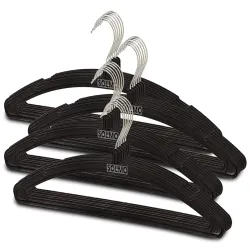 Amazon Brand - Solimo Plastic Cloth Hanger , Set of 24