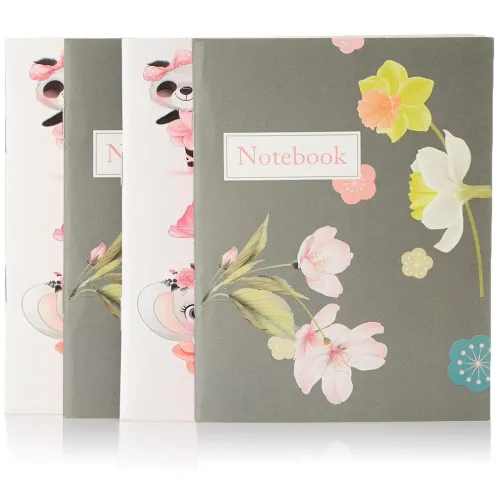 Image of Amazon Brand - Solimo Pocket Diary With Lined Papers (Pack Of 4)
