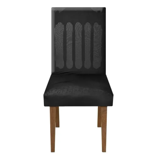 Image of Amazon Brand - Solimo Polyester Elastic Dining Chair Cover