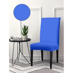 Amazon Brand - Solimo Polyester Spandex Elastic Dining Chair