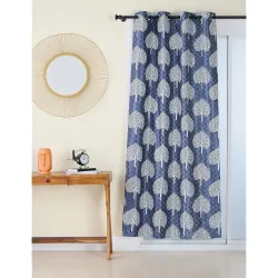 Amazon Brand - Solimo Premium Polyester Opaque Tab Top Curtains