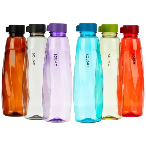 Image of Amazon Brand - Solimo Set of 6 Water Bottles