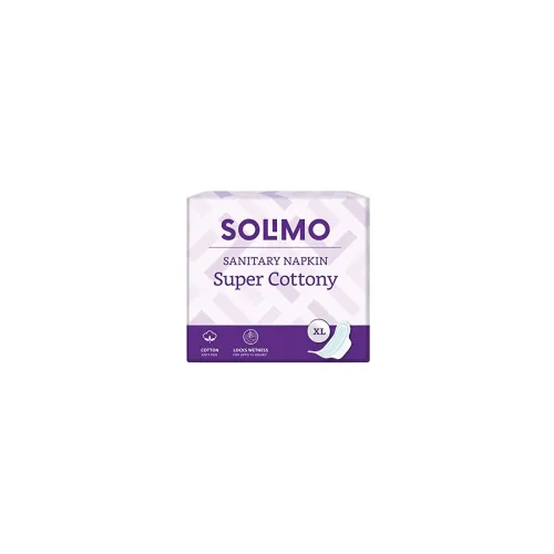 Image of Amazon Brand - Solimo Super Cottony XL 40 pads