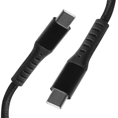 Image of Amazon Brand - Solimo Type C to C 100W PD 5A Braided Data & Fast Charging Cable