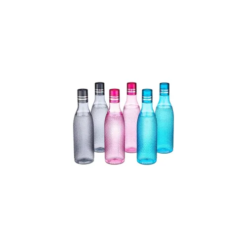 Image of Amazon Brand - Solimo Unbreakable Round Plastic Water Bottle
