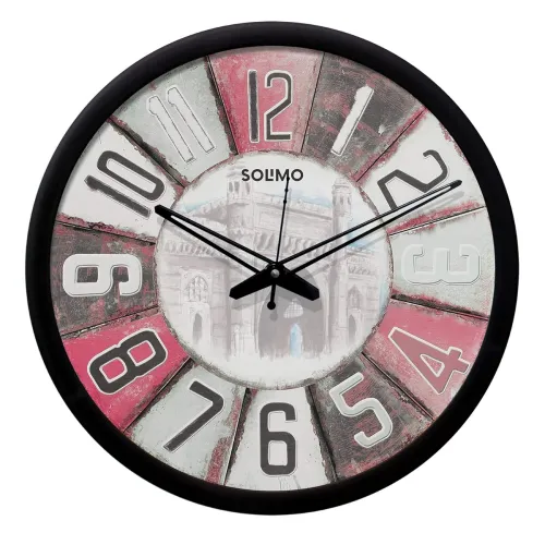 Image of Amazon Brand - Solimo Wall Clock