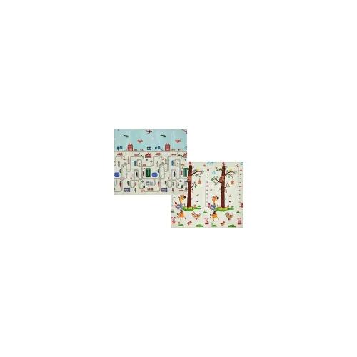 Image of Amazon Brand - Supples Cityscape Theme Reversible Mat for Babies