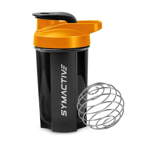 Image of Amazon Brand - Symactive Plastic Shaker Bottle 