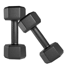 Amazon Brand - Symactive PVC Dumbbell Sets