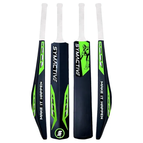 Image of Amazon Brand - Symactive Weapon Plastic Cricket Full Size Bat (34” X 4.2” inch)