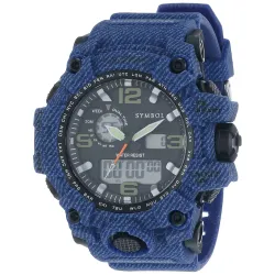 Amazon Brand - Symbol Analog-Digital Mens Watch