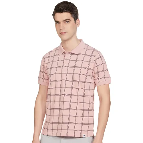 Image of Amazon Brand - Symbol Men's Cotton Regular Fit Polo T-Shirt