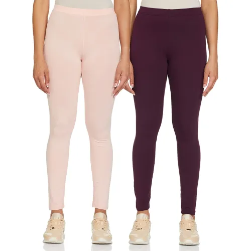 Image of Amazon Brand - Symbol Women's Straight Leggings Po2