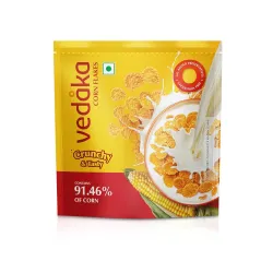 Amazon Brand - Vedaka Corn Flakes | 1.2 Kg | Super Saver Pack |