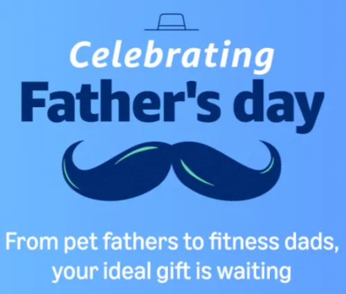Image of Amazon Celebrating Father’s Day