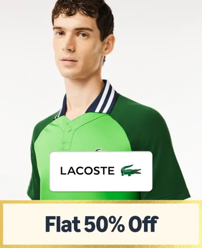 Image of Amazon Great Indian Festival : Lacoste Clothing @ Flat 50% Off