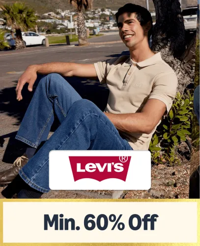 Image of Amazon Great Indian Festival : Levi's Clothing @ Flat 60% Off