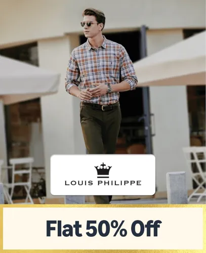 Image of Amazon Great Indian Festival : Louis Philippe Clothing @ Flat 50% Off