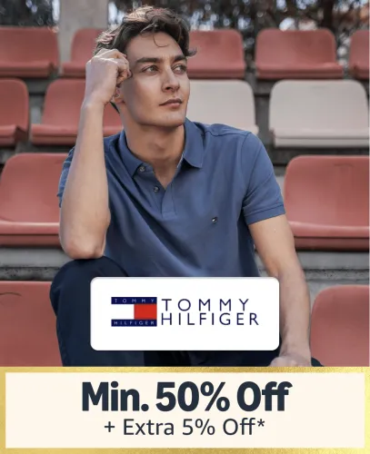Image of Amazon Great Indian Festival :Tommy Hilfiger Clothing @ Flat 50% Off + Extra 5% Off