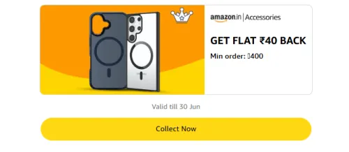 Image of Amazon Offer: ₹40 Cashback on Cases and Covers