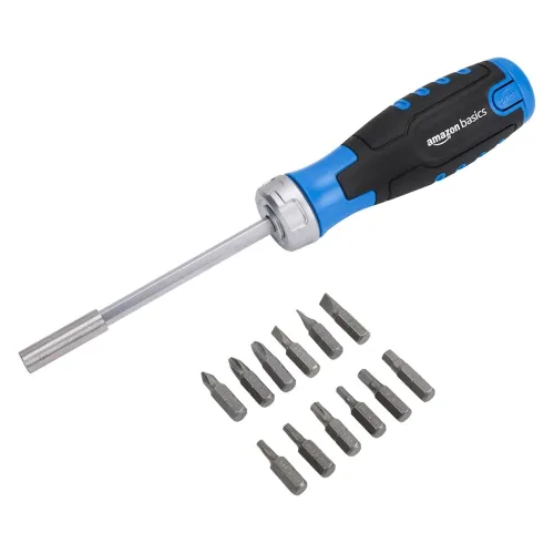 Image of AmazonBasics 12-in-1 Ratchet Screwdriver