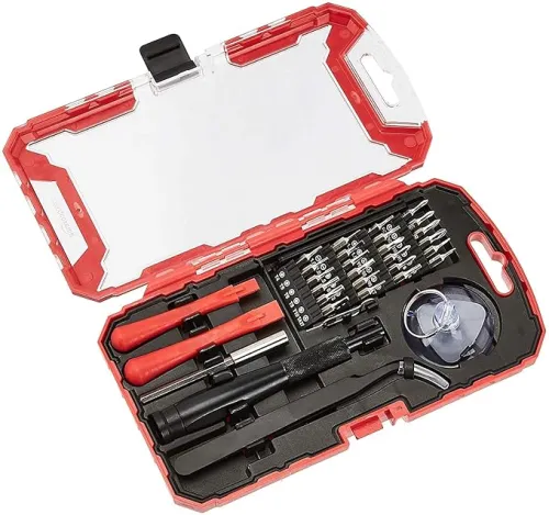 Image of AmazonBasics 32Piece Electronics Repair Screwdriver Set