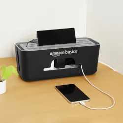Amazon Basics - Cable Management Box with Mobile Stand