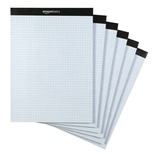 Image of AmazonBasics Quad Ruled Graph Paper Pad