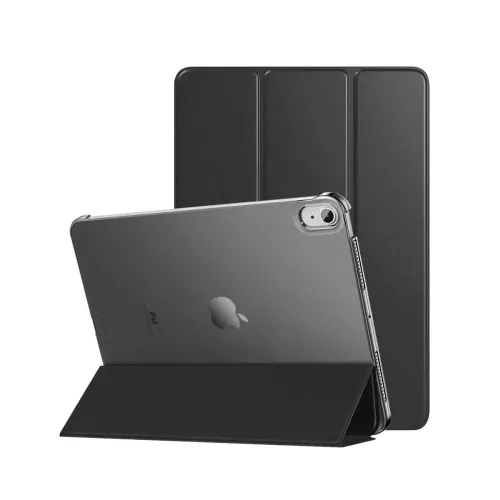 Image of amazon basics Smart Trifold Hard Matte Case Cover for iPad Air