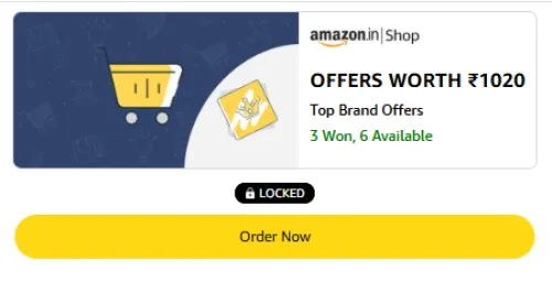 Image of Amazon Offer: Scratch Card on Shopping via Amazon Pay
