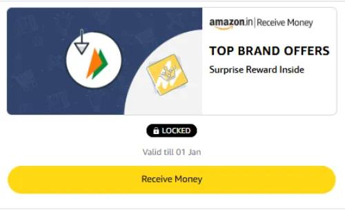 Image of Amazon Offer : Scratch Card on UPI Payment via Amazon Pay