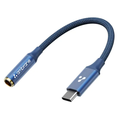 Image of Ambrane AOTG-CX3 Type C to 3.5mm Audio Jack Converter