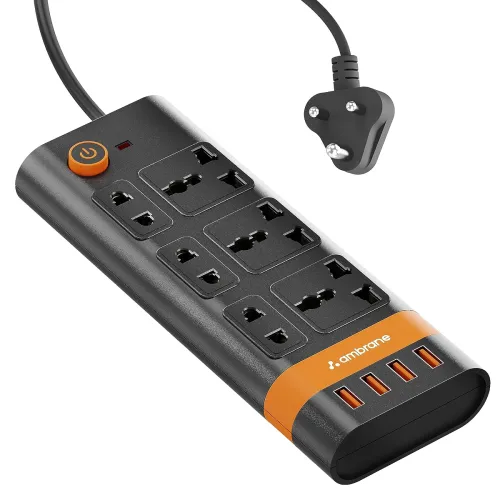 Image of Ambrane Extension Board Smartstrip, 10 Ports