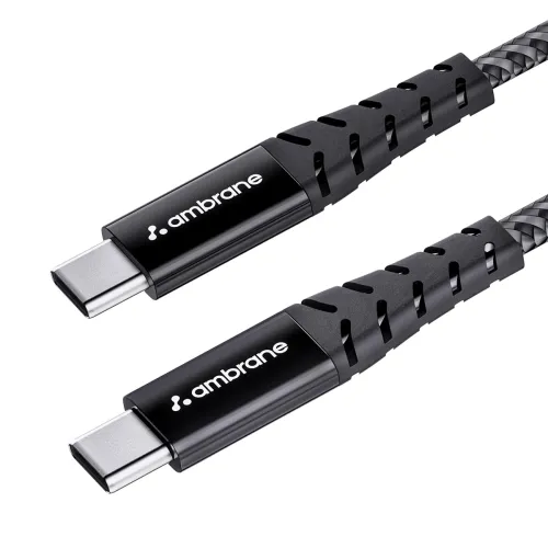 Image of Ambrane Type C to Type C Cable 60W Fast Charging 1.5M