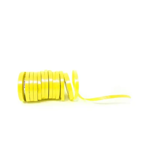 Image of AMFIN® Curling Ribbons for Balloons - Yellow (Pack 12)
