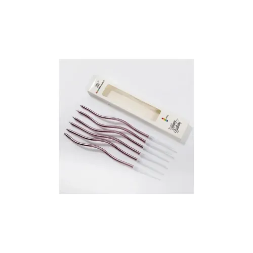 Image of AMFIN (Pack of 6) Happy Birthday Spiral Candle 